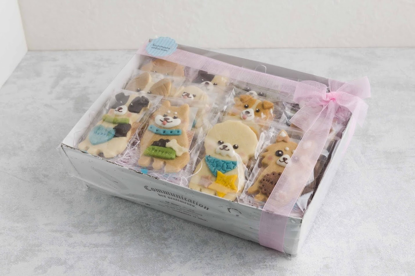 いきものクッキーアート専門店/kurimaro collection [いきものクッキーギフト10枚セット①犬②鳥③恐竜④猫]の写真