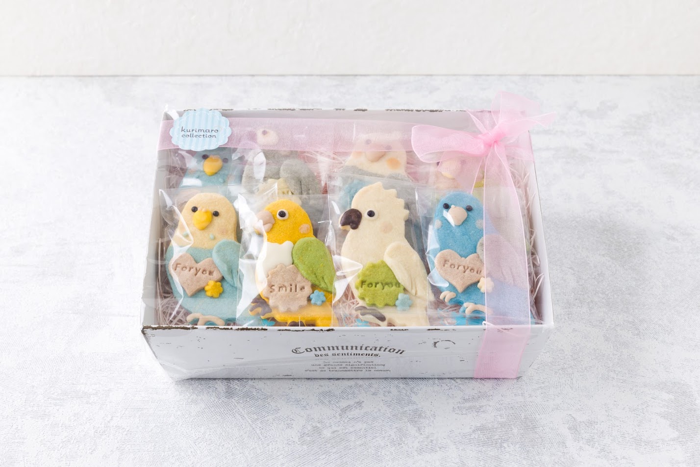 いきものクッキーアート専門店/kurimaro collection [いきものクッキーギフト10枚セット①犬②鳥③恐竜④猫]写真２
