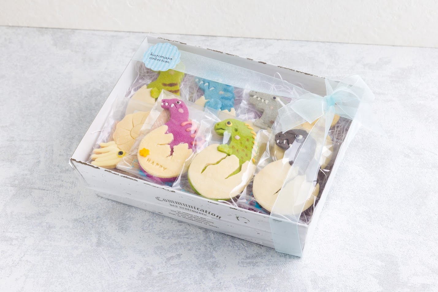 いきものクッキーアート専門店/kurimaro collection [いきものクッキーギフト10枚セット①犬②鳥③恐竜④猫]写真３